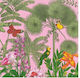 Xαρτοπετσέτες Cocktail Paradise Garden Pink 12.5x12.5cm Caspari 20 Tεμάχια