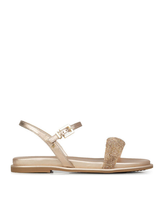 Stonefly Women's Flat Sandals Gold