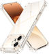 Techsuit Shockproof Clear Silicone Honor 600 Clear
