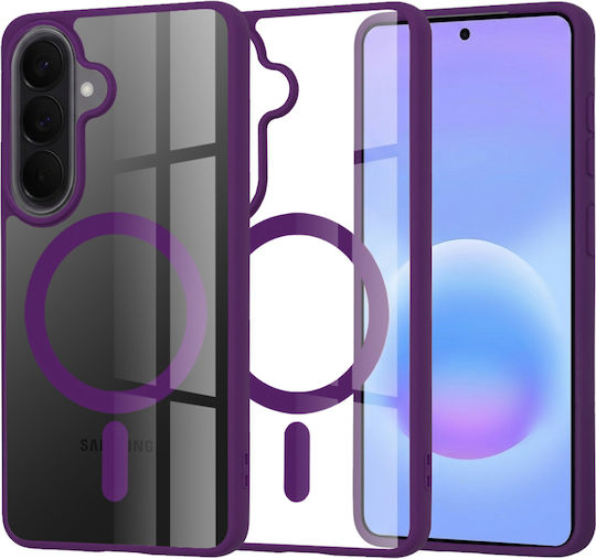 Techsuit Magsafe Pro Samsung Galaxy A57 5G Lila Handyhülle
