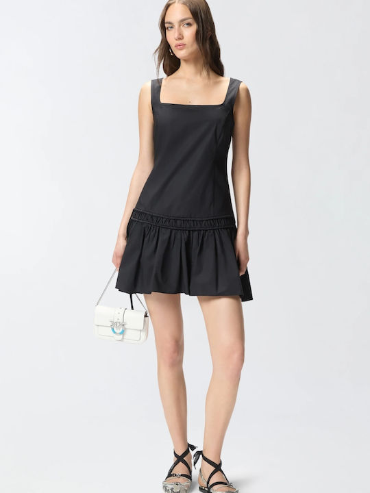 Pinko Damenkleid All Day Schwarz Pinko Damenkleid All Day Schwarz