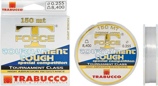 Fishing Line Trabucco T-force Tournament Force 300m Colour Transparent Size 0.205