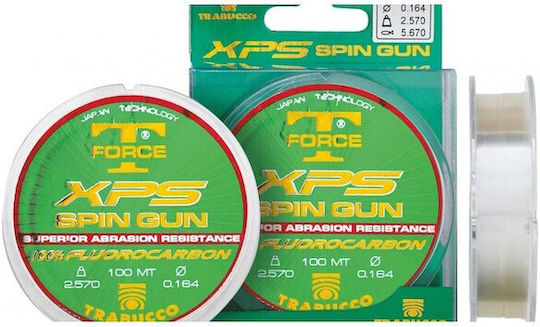 Πετονιά Trabucco T-force Xps Spin Gun Αόρατη 100m Χρωμα Διάφανο Μεγεθος 0.185