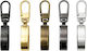 Metallische Reißverschluss-Häkchen Ergonomischer Griff Bronze