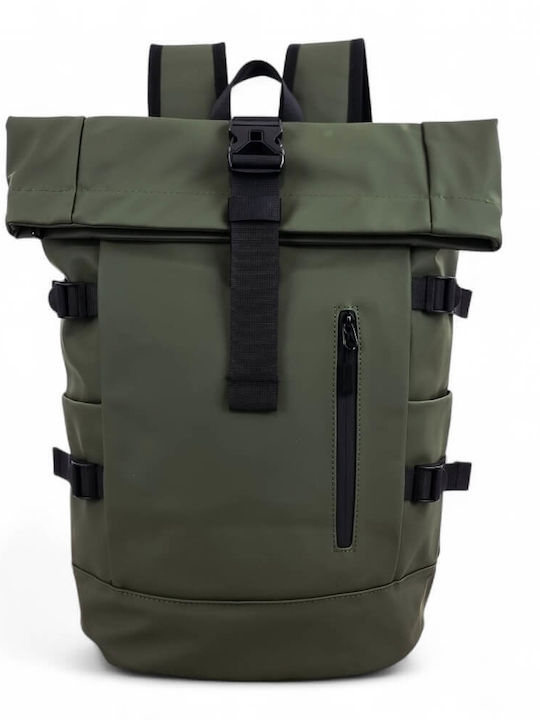 Mcan Waterproof Laptop Backpack 15.6" in Green ...