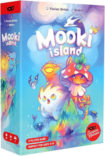 Επιτραπέζιο Παιχνίδι Mooki Island για 2 Παίκτες 4+ Ετών SMIDM01EN (EN) Scorpion Masque