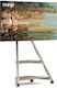Fitueyes F82F2443C TV-Halterung Boden bis 65" Grau