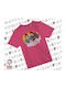 Kinderoberteile T-Shirt Rosa Gleicht Ein Wenig