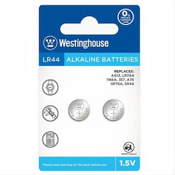 Jager Baterii Alkaline Pentru Ceasuri LR44 1.5V 2 Buc