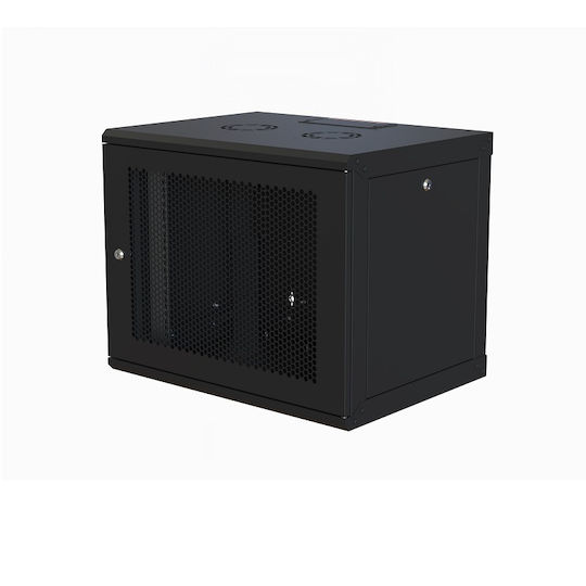 Elegant Επιτοίχια Καμπίνα Rack 16U Μαύρο Ψ0168