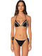 Midnight Black Set Bikini Τριγωνάκι Black