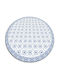 Tulup Covor Rotund Albastru Φ120cm