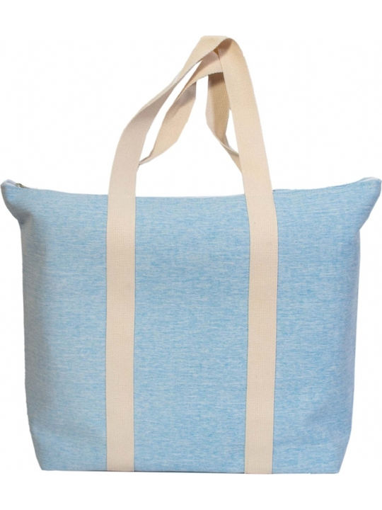 Filios Accessories Geantă De Plajă Din Material Textil Albastră Filios Accessories Geantă De Plajă Din Material Textil Albastră
