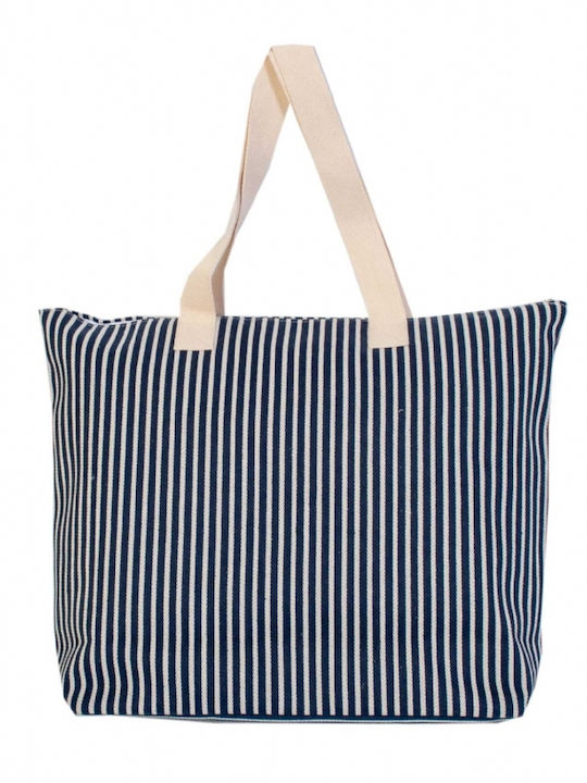 Filios Accessories Geantă De Plajă Din Material Textil Albastră Filios Accessories Geantă De Plajă Din Material Textil Albastră