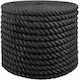 vidaXL Rope Jute 16 Black 100% Jute Tossa 42011625 Black