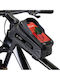 Tech-Protect Doppeltes Fahrradrahmentasche 1.2l Schwarz