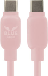 Blue Eagle Be-dc3in1-06 Tpe Fast Charging Cable 65w 3 In 1 Type C - Type C / Lightning 1m Pink Blue Eagle Be-dc3in1-06 Tpe Fast Charging Cable 65w 3 In 1 Type C - Type C / Lightning 1m Pink