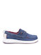 Mocasini Bărbați Din Piele Boat Shoes Albastru Relaxat Fit