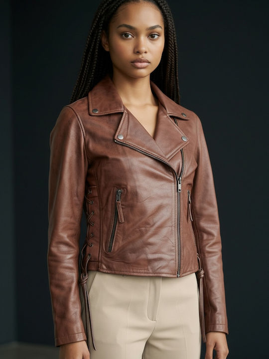 Newton Leather Leather Women's Jacket for Winte...