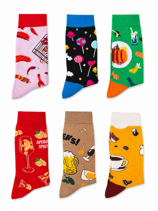 Join Join Mehrfarbige Socken Mit Muster 6er Pack