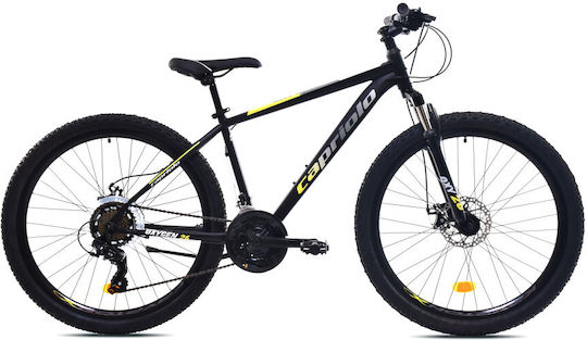 Capriolo 26" 2026 Black Mountain Bike with 21 Speeds