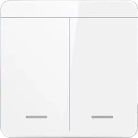 Comutator De Perete Wireless RF 433MHz – 2 Canale Compatibil Tuya Smart Life Alexa Google Home