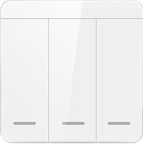 Comutator De Perete Wireless RF 433MHz – 3 Canale Compatibil Tuya Smart Life Alexa Google Home