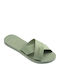 Women's Flat Sandals Green