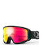 Qunature Ski & Snowboard Mask Adults White with Lens in Black Colour
