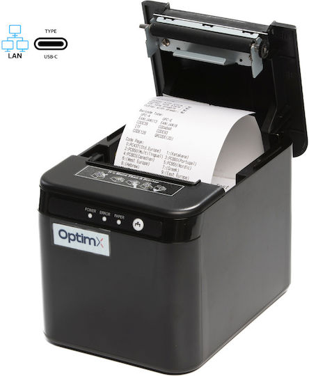 OptimX Thermal Receipt Printer USB LAN