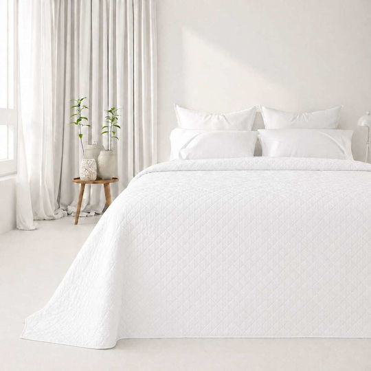 Astron Italy Hotel Bedspread Single M220xP160cm White