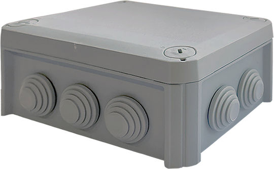 Aca Outdoor Placement Waterproof Branching Junction Box IP66 in Gray Colour