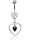 Silver And More Bauchnabel Piercing aus Stahl 1,2mm