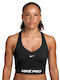 Dri-Fit Seamless Women's Athletic Sports Bra Black