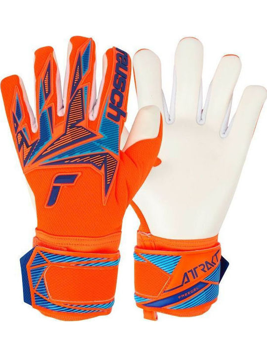 Reusch Attrakt Freegel Ръкавици за вратари за възрастни оранжеви