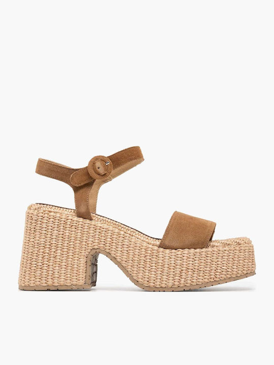 Komis & Komis Suede Damen Sandalen Anatomisch B...