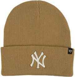 New York Yankees Σκουφάκι Υφασμάτινο Μπεζ New York Yankees Σκουφάκι Υφασμάτινο Μπεζ