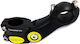 Promax 28.6mm 108mm Black Handlebar Stem
