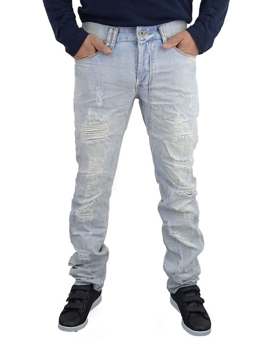Men's Blue Jeans Pants A-PANTELONIA-342-E29(J322)