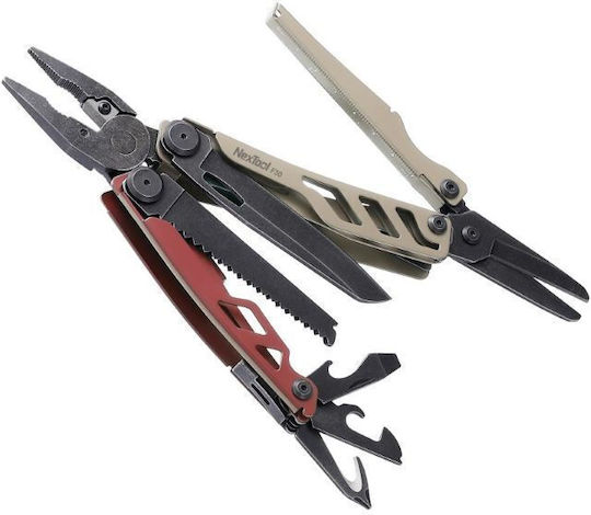 NexTool Multitool mit Verriegelungsmechanismus in Scheide