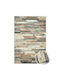Tulup Rectangular Kitchen Mat Waterproof Brown 60x90cm