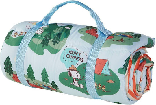 Peanuts Κουβέρτα Picnic Deluxe Πολύχρωμο Πολυεστέρας Pvc Μήκος 180cm X Πλάτος 140cm X Ύψος 1cm