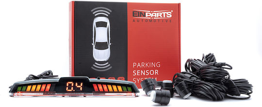 Einparts Parking Sensors 4 Sensors Cars Rear Installation