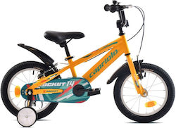 Capriolo Rocket 14" Kids' Bicycle BMX (2026) Yellow