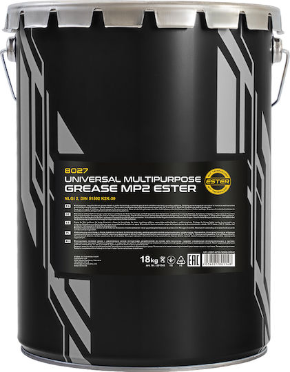 Mannol Mp2 Lithium Schmiermittel Allgemeine Verwendung 18kg