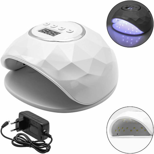 2.0 F6 Nagellack Aushärtungslampe UV/LED 86W Weiß