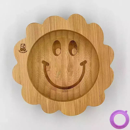 Pandaboo Kinder-Schüssel aus Bamboo Lila