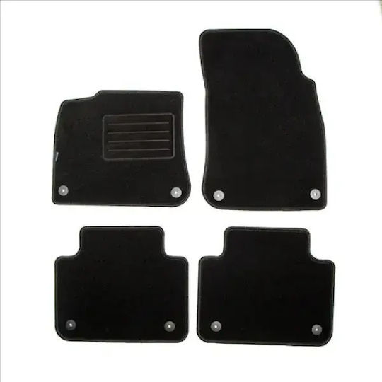 Petex Set Față și Spate Covoare Auto 4 Bucăți Pentru VW Touareg Negre