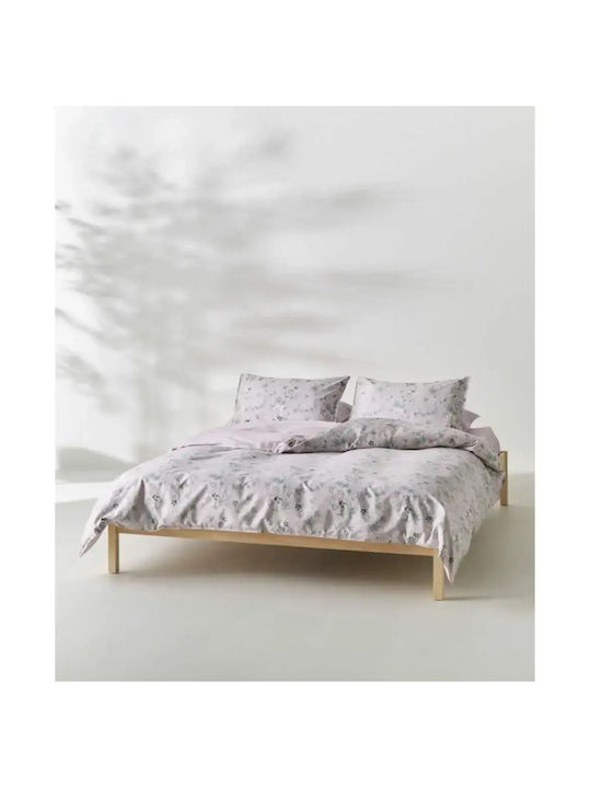 Kentia Vervita 18 Σετ Σεντόνια Υπέρδιπλα 240x270εκ. Pink-whte-green-blue (4τμχ)