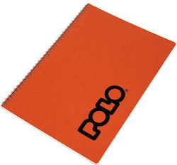 Polo Spiral Ruled A4 Notebook Note (Miscellaneo...